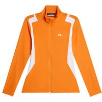 J.Lindeberg Mae Zip Mid Layer Stretch Jacke orange J.Lindeberg Mae Zip Mid Layer Stretch Jacke orange von J.LINDEBERG