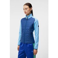 J.Lindeberg Quilt Hybrid Stretch Jacke blau von J.LINDEBERG