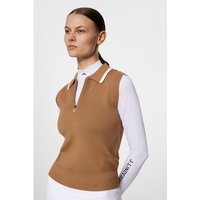 J.Lindeberg Ramona Knitted ohne Arm Polo camel J.Lindeberg Ramona Knitted ohne Arm Polo camel von J.LINDEBERG