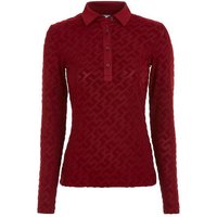 J.Lindeberg Rosemary Langarm Polo bordeaux J.Lindeberg Rosemary Langarm Polo bordeaux von J.LINDEBERG