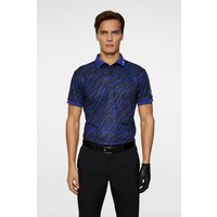 J.Lindeberg Tour Tech Print Tiger Brown M Halbarm Polo royal J.Lindeberg Tour Tech Print Tiger Brown M Halbarm Polo royal von J.LINDEBERG