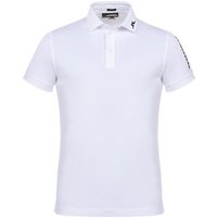 J.Lindeberg Tour Tech Reg Fit Golf Halbarm Polo weiß von J.LINDEBERG