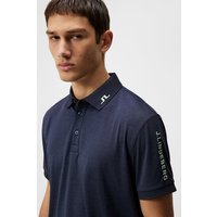 J.Lindeberg Tour Tech Reg Fit Halbarm Polo navy von J.LINDEBERG