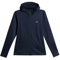 J.Lindeberg W Aerial Zip Hood Stretch Jacke navy von J.LINDEBERG