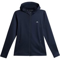 J.Lindeberg W Aerial Zip Hood Stretch Jacke navy von J.LINDEBERG