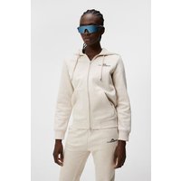 J.Lindeberg W Alpha Zip Hood Sweatshirt Jacke beige J.Lindeberg W Alpha Zip Hood Sweatshirt Jacke beige von J.LINDEBERG