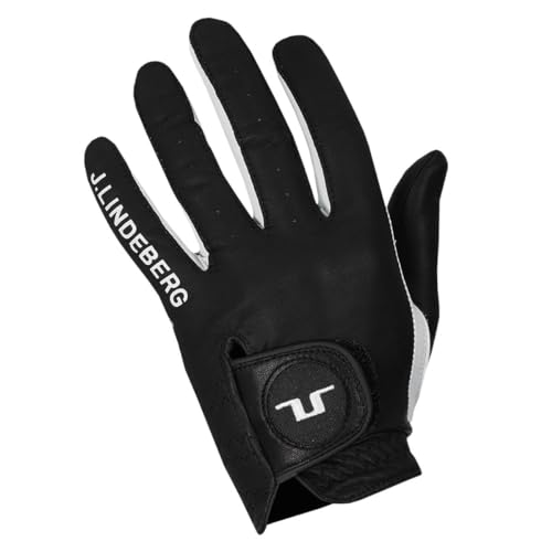 J.Lindeberg Herren-Golfhandschuh Ron aus Leder - Schwarz - XL J.Lindeberg Herren-Golfhandschuh Ron aus Leder - Schwarz - XL von J.Lindeberg