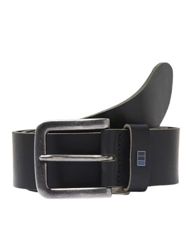 JACK & JONES Legerer Echtleder Gürtel Klassischer Leather Belt mit Löcher JACFLAG Leather Belt 4 cm NOOS JACK & JONES Legerer Echtleder Gürtel Klassischer Leather Belt mit Löcher JACFLAG Leather Belt 4 cm NOOS von JACK & JONES