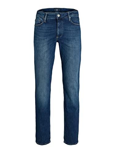 JACK & JONES Herren Jeans JJICLARK JJEVAN OS 298 - Regular Fit - Blue Denim, Größe:32W / 30L, Farbvariante:Blue Denim 12229852 von JACK & JONES