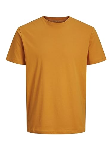 Jack & Jones Herren Jjeorganic Basic Tee O-Neck Noos T-Shirt, Desert Sun, L EU von JACK & JONES