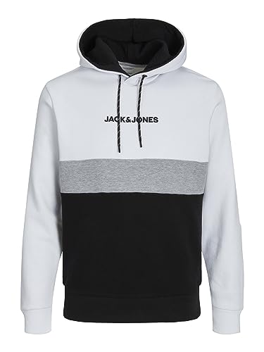 JACK & JONES Kapuzenpullover Hoodie mit Design Print JJEREID Sweater von JACK & JONES