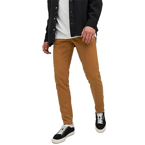 JACK & JONES Herren Chino Hose Stretch Pants Konischer Schnitt Slim Fit Look JPSTMARCO JJBOWIE JACK & JONES Herren Chino Hose Stretch Pants Konischer Schnitt Slim Fit Look JPSTMARCO JJBOWIE von JACK & JONES