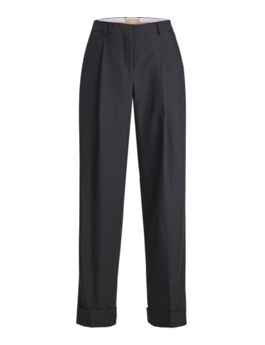 JJXX Damen Jxmary Pleat Fu Mw Pant Pnt Noos Anzughose, Schwarz, 27W / 32L EU JJXX Damen Jxmary Pleat Fu Mw Pant Pnt Noos Anzughose, Schwarz, 27W / 32L EU von JJXX