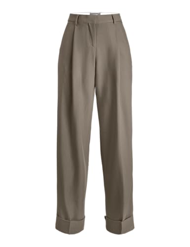 JACK & JONES Damen Jxmary Pleat Fu Mw Pant Pnt Noos Anzughose, Brindle, 26W / 32L JACK & JONES Damen Jxmary Pleat Fu Mw Pant Pnt Noos Anzughose, Brindle, 26W / 32L von JJXX