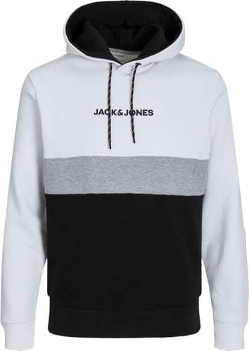 JACK & JONES Kapuzenpullover Hoodie mit Design Print JJEREID Sweater von JACK & JONES