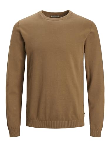 JACK & JONES Male Strickpullover Einfarbig Strickpullover von JACK & JONES