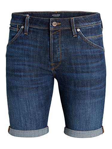 JACK & JONES Herren Jeans Short JJIRICK JJFOX GE 237- Relgular Fit - Plussize, Größe:46, Farbe:Blue Denim 12229108 JACK & JONES Herren Jeans Short JJIRICK JJFOX GE 237- Relgular Fit - Plussize, Größe:46, Farbe:Blue Denim 12229108 von JACK & JONES