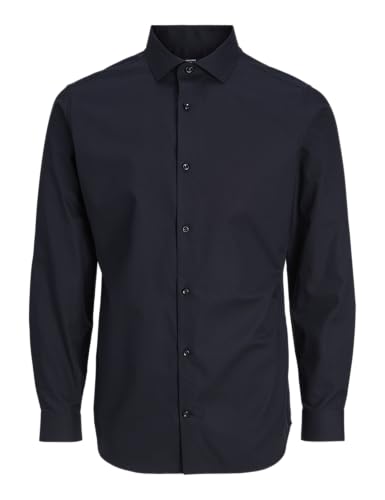 JACK & JONES Herren Freizeit Hemd JPRBLAPARKER Slim Fit Schwarz Blau XS-XXL, Größe:L, Farbe:Black Slim FIT 12227385 JACK & JONES Herren Freizeit Hemd JPRBLAPARKER Slim Fit Schwarz Blau XS-XXL, Größe:L, Farbe:Black Slim FIT 12227385 von JACK & JONES