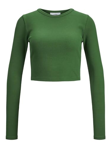 Jack & Jones Damen JXFELINE STR LS Rib Tee JRS NOOS Top, Formal Garden,M Jack & Jones Damen JXFELINE STR LS Rib Tee JRS NOOS Top, Formal Garden,M von JJXX