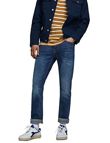 JACK & JONES Male Slim Fit mit geradem Bein JJITIM JJORIGINAL AM 782 50SPS NOOS Slim Fit mit geradem Bein von JACK & JONES