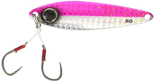 Jackall Bing Metal TG Metallvorrichtung, 80 g, Micro Pink (leuchtende Kante) von JACKALL(ジャッカル)