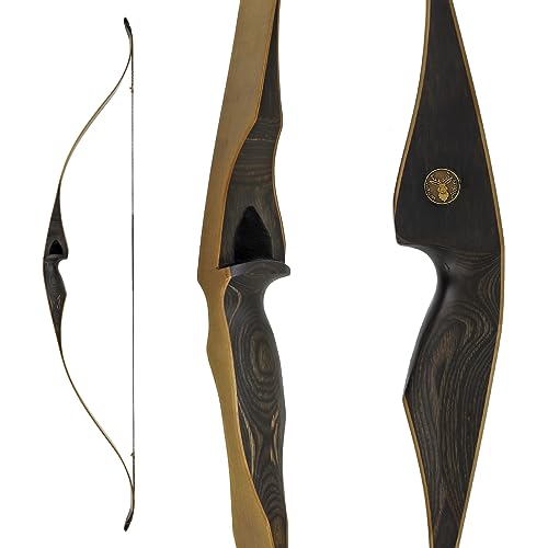 Jackalope Moonstick Carbon - 50 Zoll - 20-50 lbs - One Piece Recurvebogen (30 lbs, Rechtshand) von JACKALOPE Archery