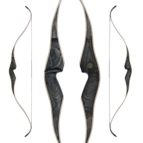 Jackalope Moonstone One Piece Recurve Bogen 60 Zoll Rechtshand (50 lbs) von JACKALOPE Archery