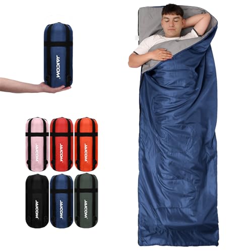 JAICOM Schlafsack - Kleines Packmaß Deckenschlafsack, Leicht & Dünn Sommerschlafsack - für Camping, Outdoor, Erwachsene, Wandern, Indoor JAICOM Schlafsack - Kleines Packmaß Deckenschlafsack, Leicht & Dünn Sommerschlafsack - für Camping, Outdoor, Erwachsene, Wandern, Indoor von JAICOM