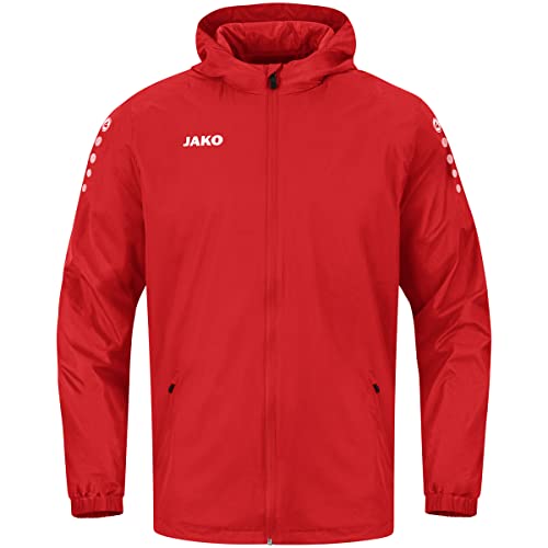 JAKO Allwetterjacke Team 2.0, Größe:XL, Farbe:rot von JAKO