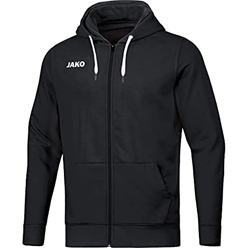 Jako Damen Kapuzenjacke Base, schwarz, 44, 6865 von JAKO