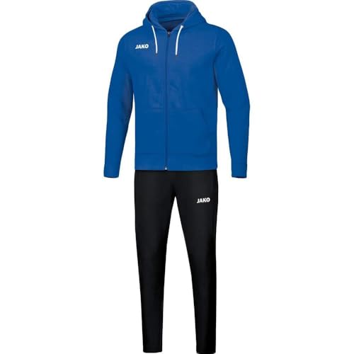 Jako Damen Jogginganzug Base mit Kapuze, Royal, 34, M9665 von JAKO