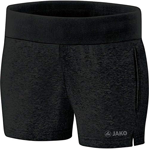 JAKO Damen Basic Sweat Short, schwarz, 36 von JAKO