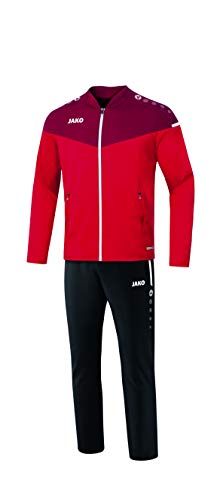 Jako Damen Präsentationsanzug Champ 2.0, rot/Weinrot, 42, M9520 Jako Damen Präsentationsanzug Champ 2.0, rot/Weinrot, 42, M9520 von JAKO