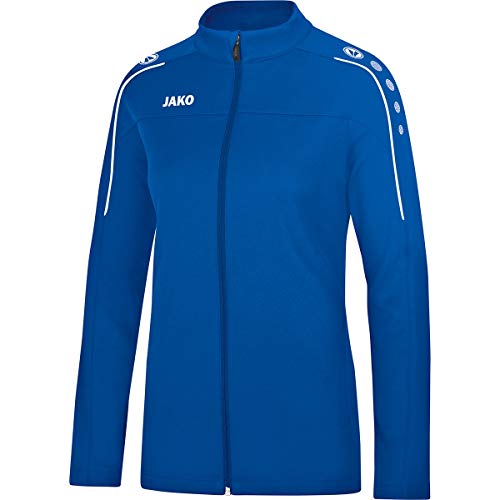 JAKO Damen Freizeitjacke Classico, royal, 38, 9850 von JAKO