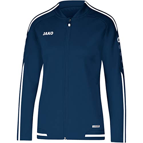 JAKO Damen Freizeitjacke Freizeitjacke Striker 2.0, marine/weiß, 44, 9819 von JAKO