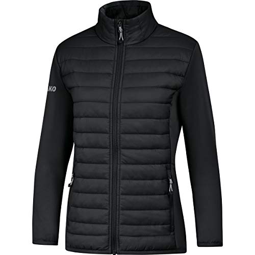 JAKO Damen Sonstige Jacke Hybridjacke Premium, schwarz, 34, 7004 von JAKO