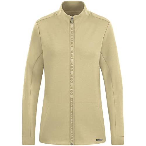 JAKO Damen Jacke Pro Casual, Beige, 36 JAKO Damen Jacke Pro Casual, Beige, 36 von JAKO