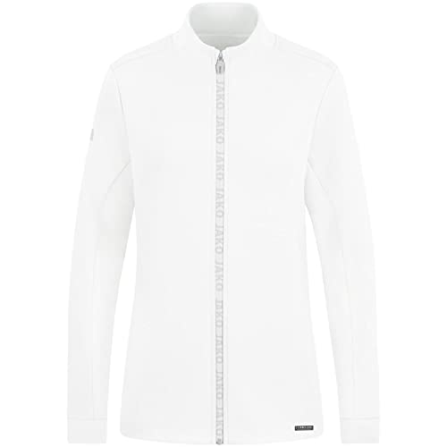 JAKO Damen Jacke Pro Casual, Weiß, 36 JAKO Damen Jacke Pro Casual, Weiß, 36 von JAKO