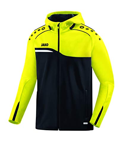 JAKO Damen Kapuzenjacke Competition 2.0, schwarz/neongelb, 36, 6818 JAKO Damen Kapuzenjacke Competition 2.0, schwarz/neongelb, 36, 6818 von JAKO