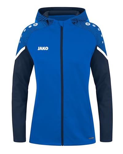 JAKO Damen Kapuzenjacke Performance, Royal/Marine, 38 JAKO Damen Kapuzenjacke Performance, Royal/Marine, 38 von JAKO
