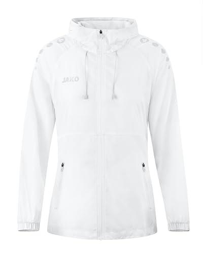 JAKO Damen Lightweightjacke Light Flow, weiß, L JAKO Damen Lightweightjacke Light Flow, weiß, L von JAKO
