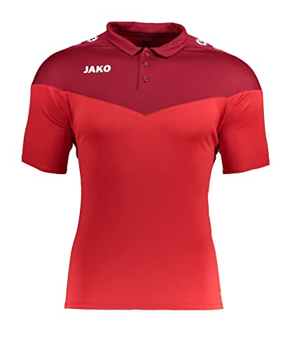 JAKO Damen Polo Champ 2.0, rot/weinrot, 40, 6320 JAKO Damen Polo Champ 2.0, rot/weinrot, 40, 6320 von JAKO