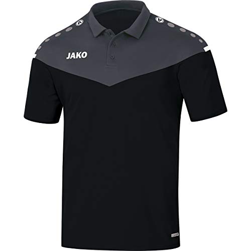 JAKO Damen Polo Champ 2.0, schwarz/anthrazit, 36, 6320 JAKO Damen Polo Champ 2.0, schwarz/anthrazit, 36, 6320 von JAKO