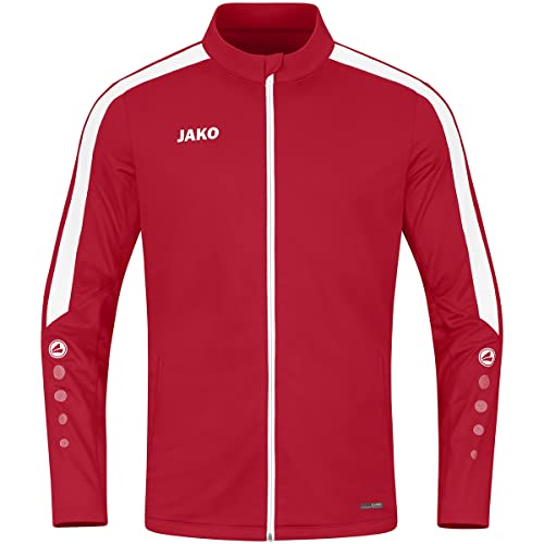 JAKO Damen Polyesterjacke Power, Rot, 34 von JAKO