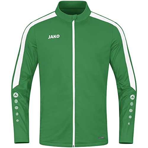 JAKO Damen Polyesterjacke Power, Sportgrün, 36 von JAKO