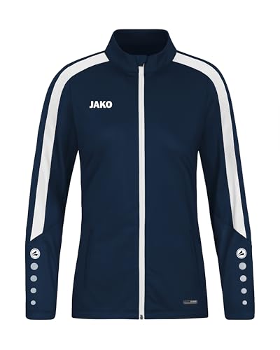 JAKO Damen Polyesterjacke Power, Marine, 36 JAKO Damen Polyesterjacke Power, Marine, 36 von JAKO
