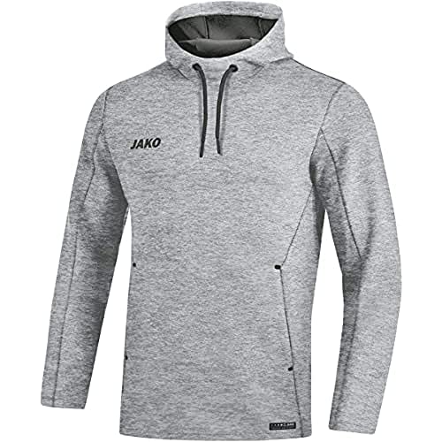 JAKO Damen Kapuzensweat Premium Basics, grau meliert, 38, 6729 JAKO Damen Kapuzensweat Premium Basics, grau meliert, 38, 6729 von JAKO