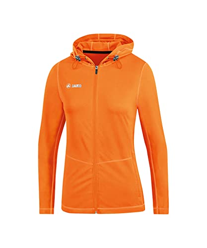 JAKO Damen Kapuzenjacke Run 2.0, neonorange, 38, 6875 JAKO Damen Kapuzenjacke Run 2.0, neonorange, 38, 6875 von JAKO