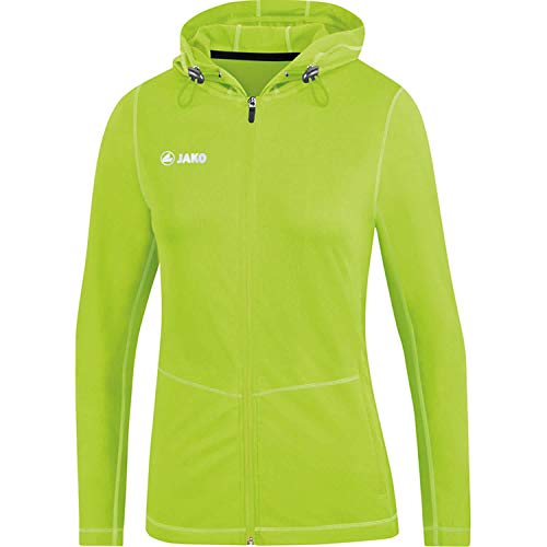 JAKO Damen Kapuzenjacke Run 2.0, neongrün, 42, 6875 JAKO Damen Kapuzenjacke Run 2.0, neongrün, 42, 6875 von JAKO