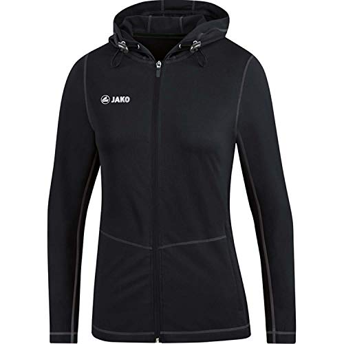 JAKO Damen Kapuzenjacke Run 2.0, schwarz, 36, 6875 JAKO Damen Kapuzenjacke Run 2.0, schwarz, 36, 6875 von JAKO